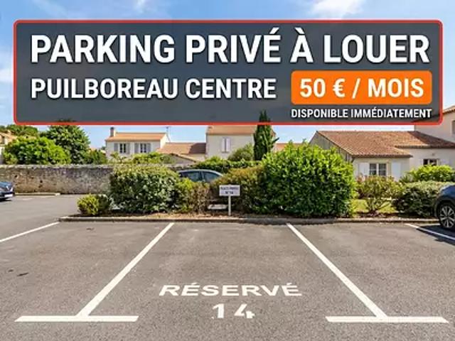 Puilboreau 17138 Location parking