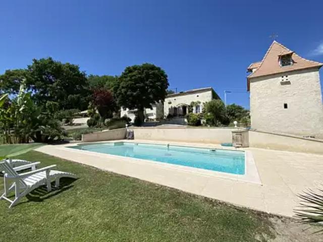 Pujols 47300 Achat / Vente maison 10 pièces t10