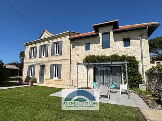 Pujols sur Ciron 33210 Achat / Vente maison 8 pièces t8