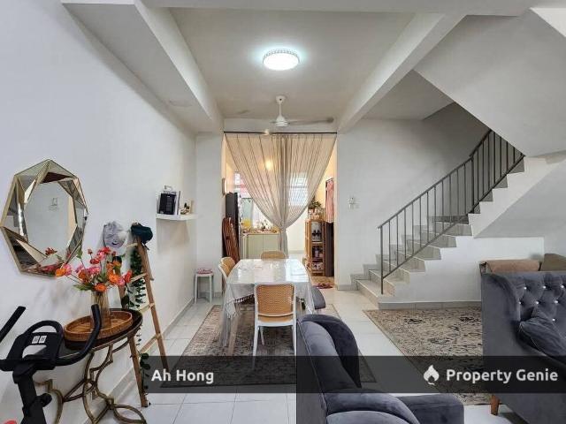 Pulai Mutiara Freehold Double Storey Bumi Lot Terrace for sale