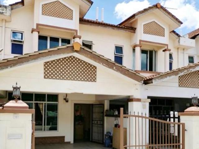 Pulai Perdana full loan double storey terrace house for sale