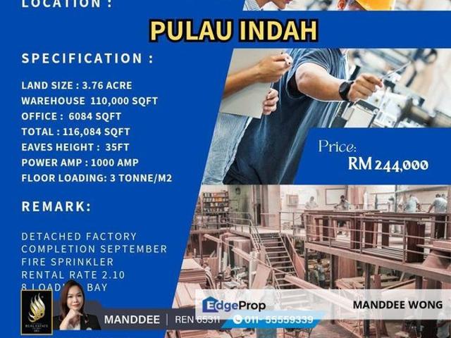 Pulau Indah Industrial Area