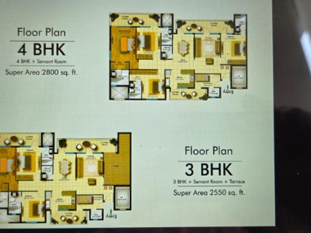 Puri Emerald Bay 3 Bedroom 2450 Sq. Ft. Apartment in Sector 104 Gurgaon Listing ID: #10168