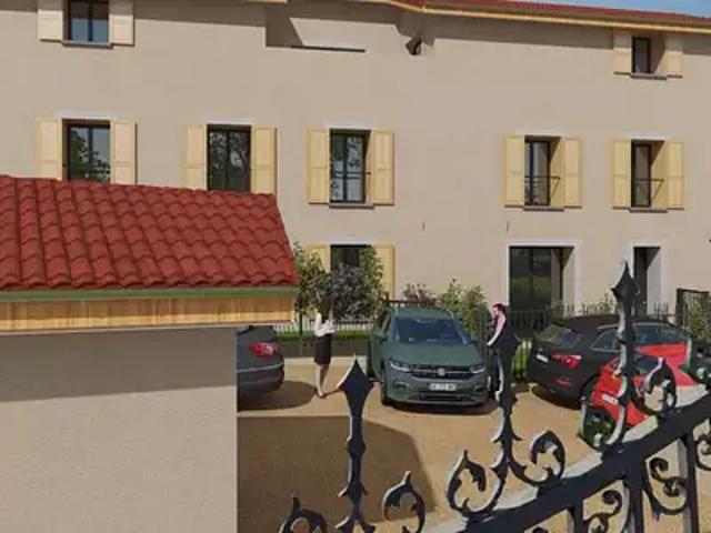 Pusignan 69330 Achat / Vente appartement 4 pièces t4 au dernier étage parking
