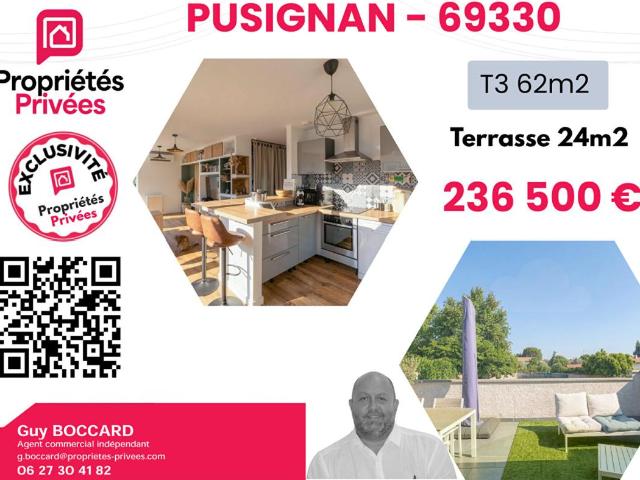 Pusignan Vente Appartement 69