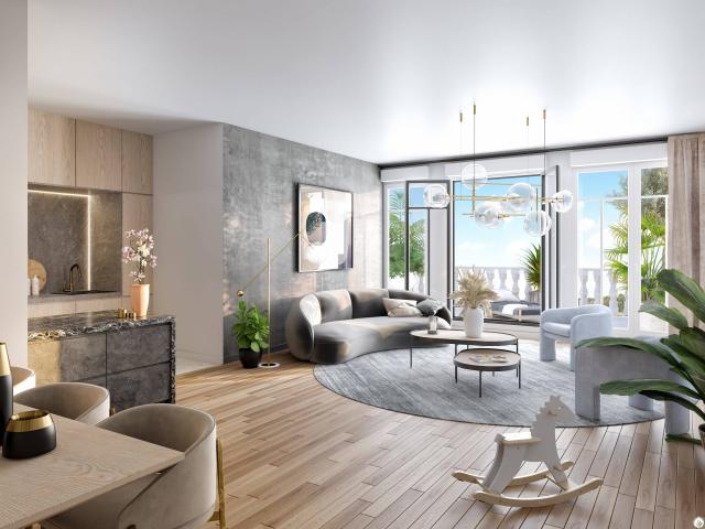 Puteaux à 300 mètres de la gare 4 pièces, 95 à 104 m²