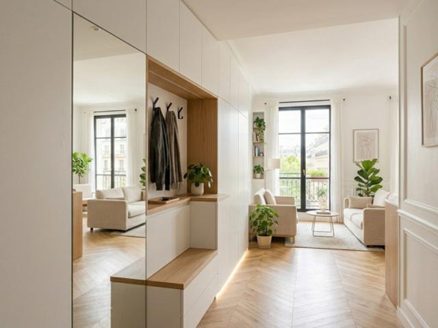 PUTEAUX CENTRE – Élégant 4 pièces avec balcon, loggia et parking