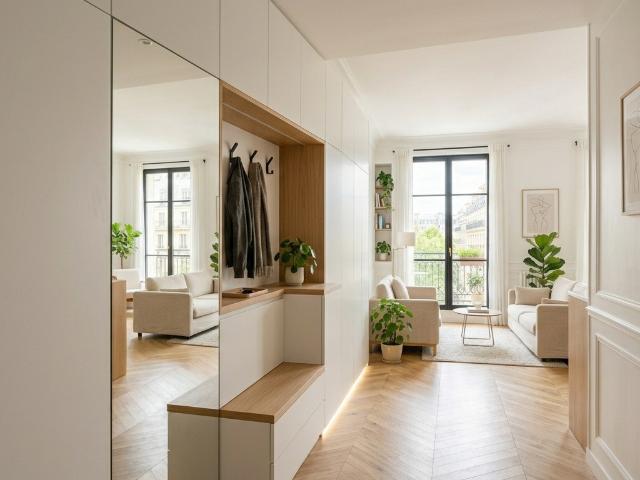 PUTEAUX CENTRE – Élégant 4 pièces avec balcon, loggia et parking