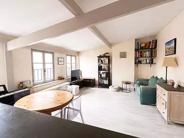 Puteaux 92800 Achat / Vente appartement 3 pièces t3 au dernier étage cave