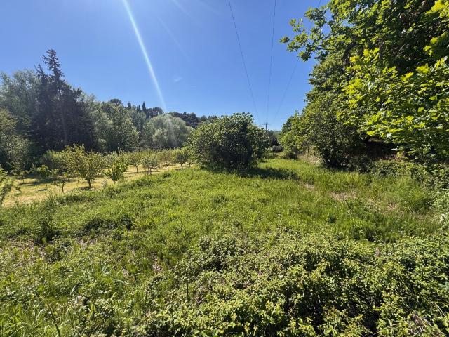 PUYMERAS TERRAIN PLAT HORS LOTISSEMENT AU CALME