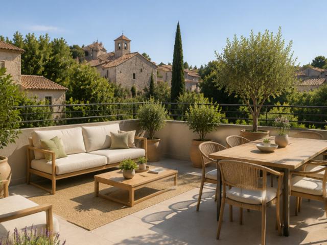 PUYRICARD CENTRE VILLAGE 4P 100M² AVEC TERRASSE DE 25M²
