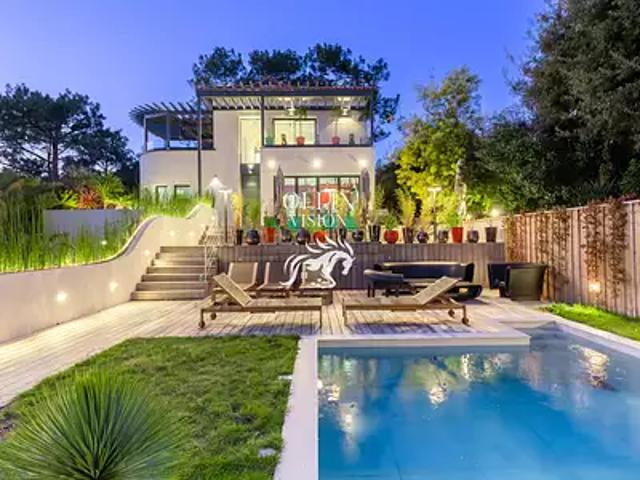 Pyla sur Mer 33115 Achat / Vente maison 10 pièces t10 piscine