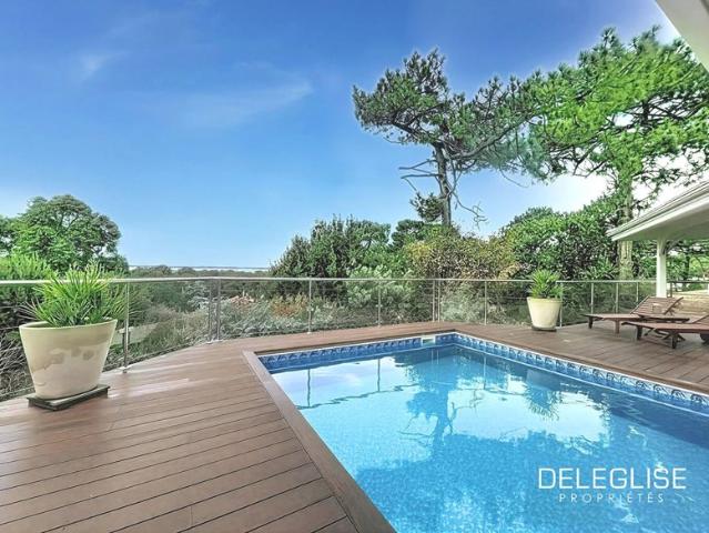 Vue Panoramique Bassin Pyla sur Mer Villa avec piscine