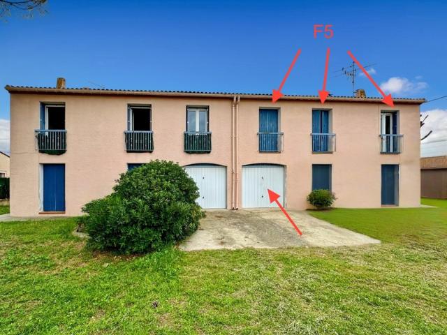 Pyrénées Orientales 66 Appartement F4 – 88 m² – 3 chambres + garage – Vendu loué Libre après le 31/10/2026