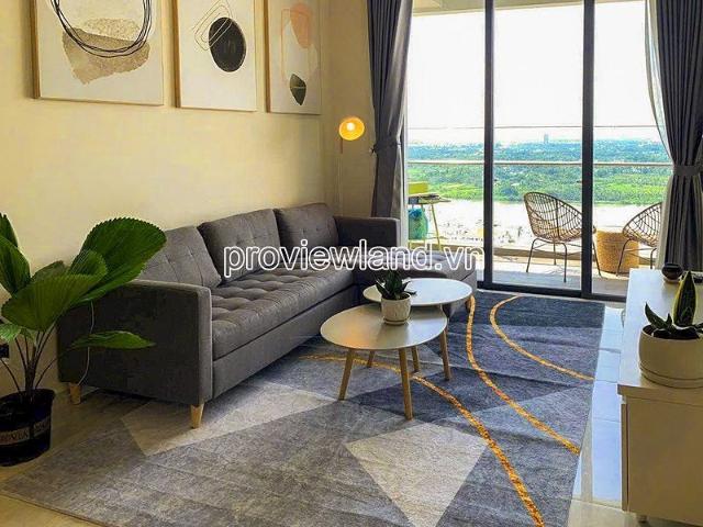 Q2 Thảo Điền bán căn hộ dt 100m2 với 3 phòng ngủ nội thất đầy đủ view sông trực diện