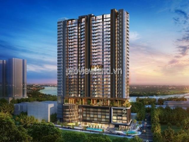 Q2 Thảo Điền chủ đầu tư Fraser 4 phòng ngủ tầng trung cho thuê