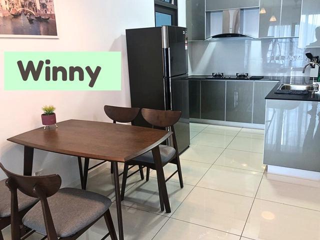 Q2 Queens Residences Fully Furnish 2CP WIFI Bayan Lepas USM Queensbay