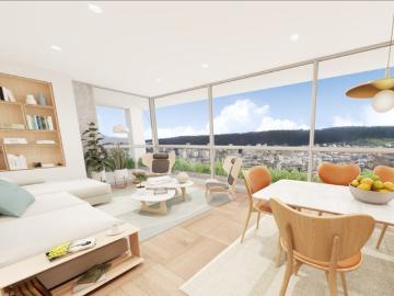 QANVAS 164: Departamento en venta de 2 habitaciones y terraza, en exclusivo edificio en el sector de La Carolina, Quito