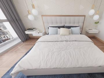 QANVAS 202 A2: Suite en venta con terraza, en exclusivo edificio en el sector de La Carolina, Quito
