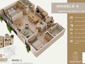 QABU BOUTIQUE LIVING: Departamento en venta en Fraccionamiento Sábalo Country Club