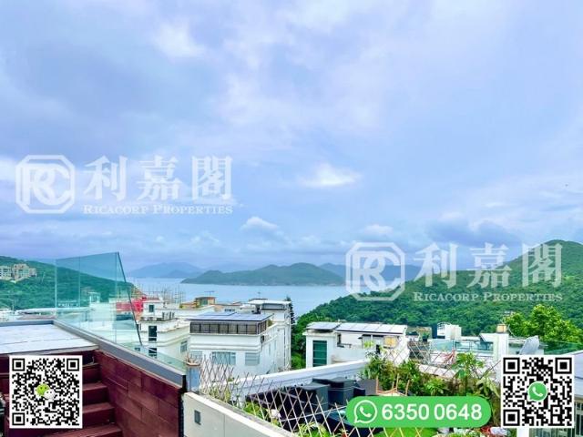 清水灣 全獨立屋 天台海景