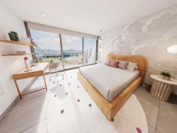 QONDESA 3507: Espectacular departamento en Venta de 2 habitaciones con balcón, en exclusivo edificio en el sector de La Carolina