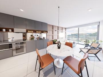 QONDESA #701: Espectacular departamento en Venta de una habitación con balcón, en exclusivo edificio en el sector de La Carolina
