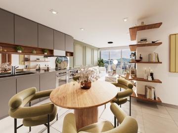 QONDESA 809: Espectacular departamento en Venta de 2 habitaciones con balcón, en exclusivo edificio en el sector de La Carolina