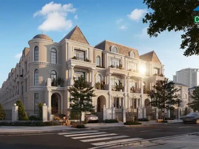 Quỹ căn đẹp Đợt I biệt thự Melody Villas Tây Hồ, giao nhà ngay