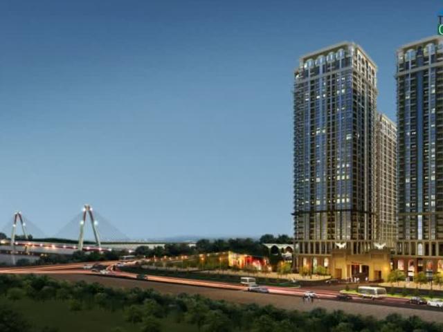 Quỹ căn Penhouse Sunshine Riverside 3 4PN, view sông Hồng, giá từ 65tr/m2, CK 20%