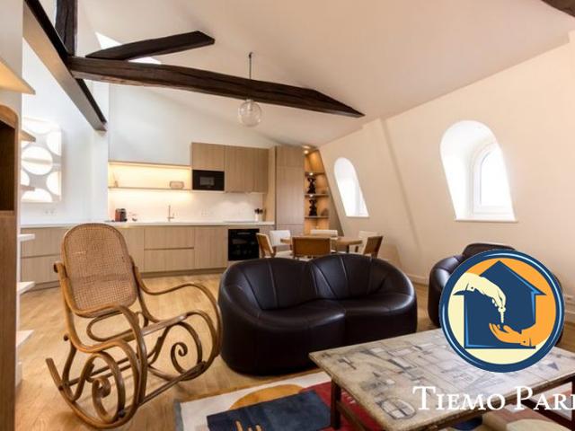 Quatre pièces MEUBLÉ avec TROIS chambres TIEMO PARIS, Paris 8ème