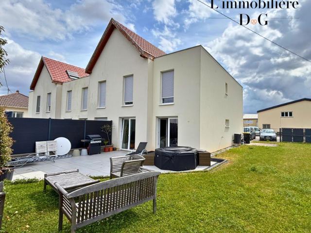 QUATZENHEIM Maison récente de 4 pièces avec jardin, garage