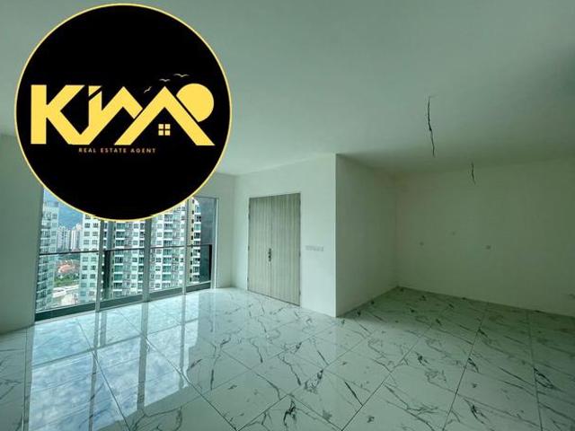 QUAY WEST 1470sf 2CP BAYAN LEPAS GELUGOR CITY VIEW PRIVATE LIFT NEW