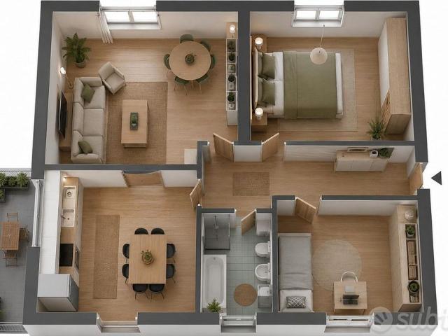Quadrilocale con balcone a Desio