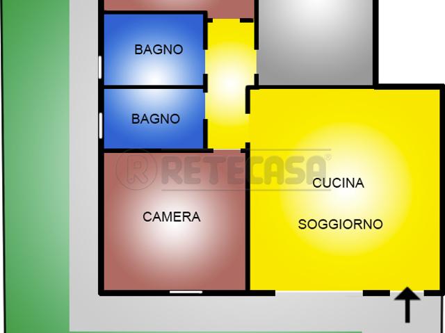 Quadrilocale con giardino, Massanzago san dono
