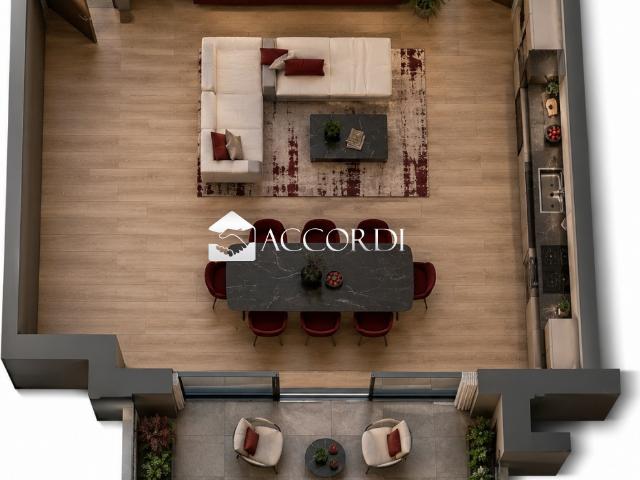 Quadrilocale con terrazzo a Trevignano