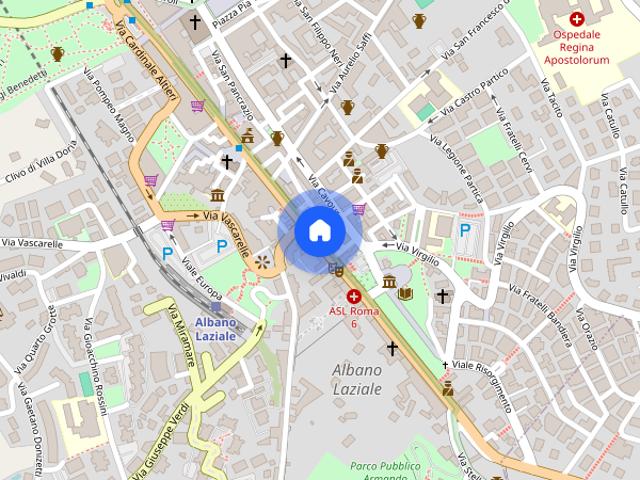 Quadrilocale corso Giacomo Matteotti 197, Centro Storico, Albano Laziale