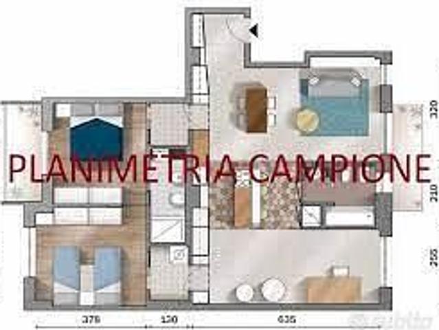 QUADRILOCALE IN CORSO TARANTO: 490 euro