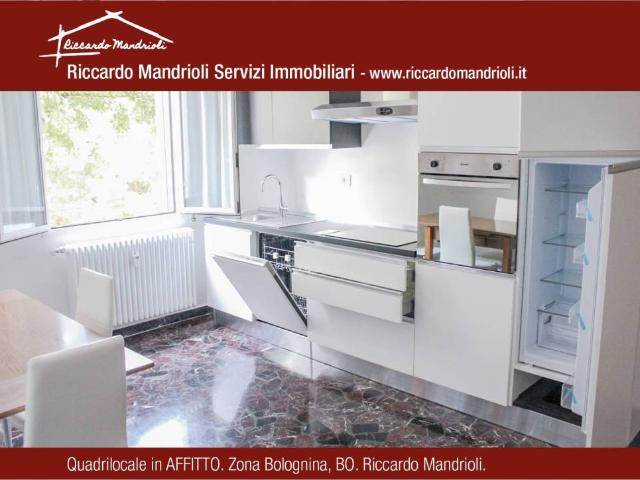 Quadrilocale in affitto a Bologna via Pellegrino Tibaldi, Bolognina