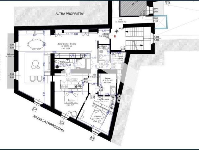 Quadrilocale in affitto a Desenzano del Garda, Desenzano del Garda