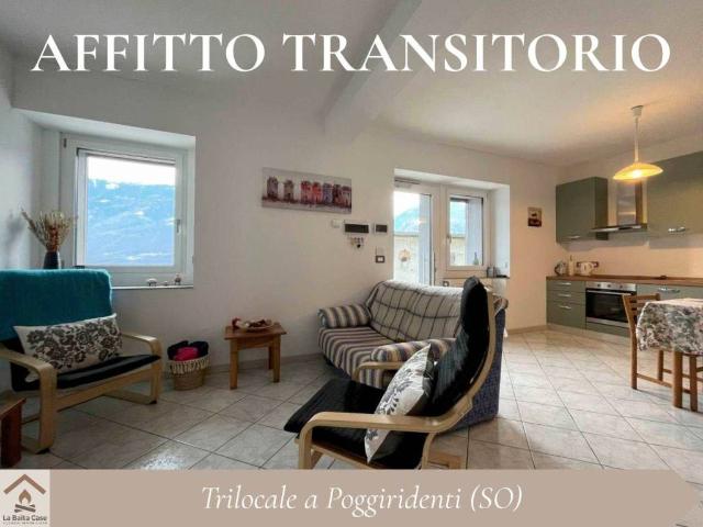 Quadrilocale in affitto a Poggiridenti via Panoramica