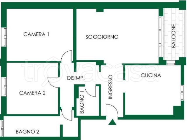 Quadrilocale in vendita a Bologna via Arcangelo Corelli, San Ruffillo