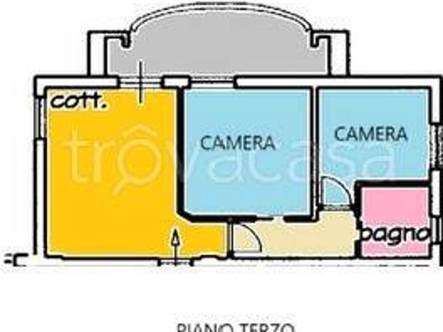 Quadrilocale in vendita a Cecina via Paolo Bocci