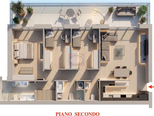 Quadrilocale in vendita a Cesena