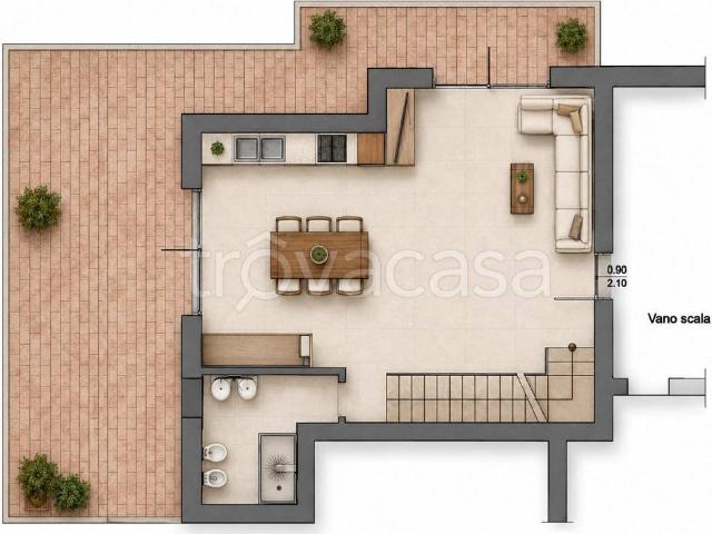 Quadrilocale in vendita a Chioggia corso del Popolo, 1217