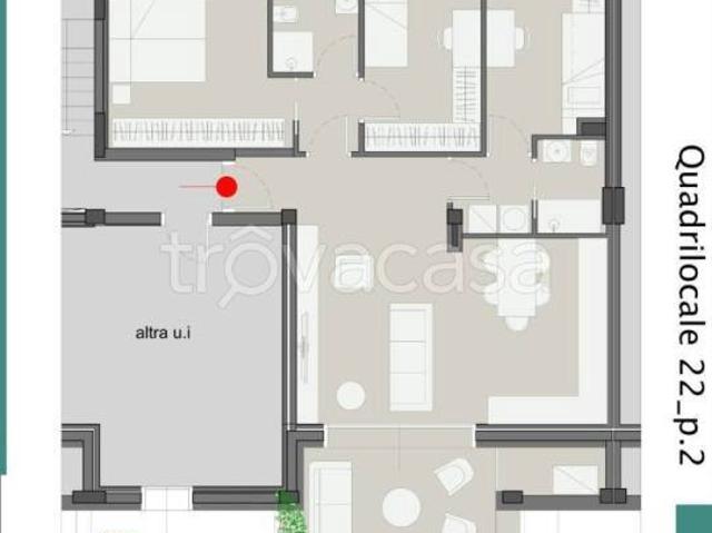 Quadrilocale in vendita a Codogno viale Gandolfi, 19