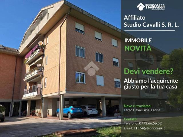 Quadrilocale in vendita a Latina via Locatelli, 16, Q4