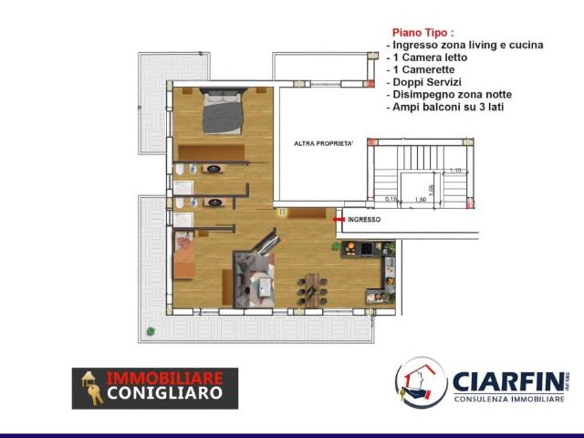 Quadrilocale in vendita a Palermo via Mura di Pagano, Zisa
