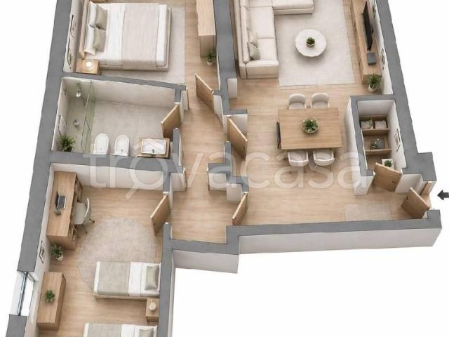 Quadrilocale in vendita a Pesaro via della maternita', Centro Storico