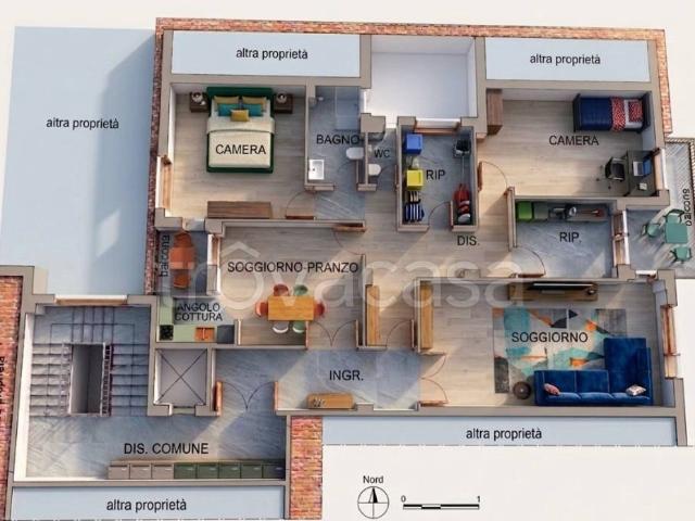 Quadrilocale in vendita a Pesaro viale Filippo Corridoni, Centro Mare